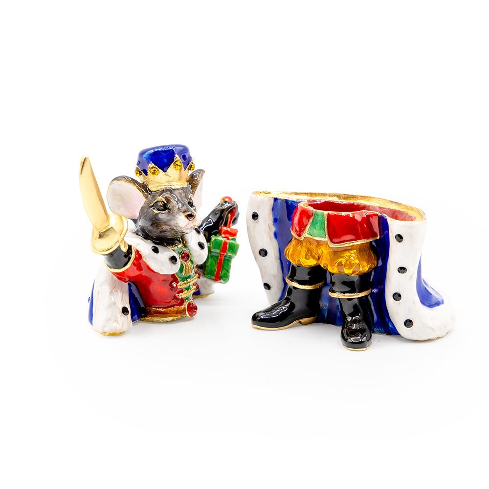 Jay Strongwater Mouse King 2025 Annual Holiday Mini Box, alternate view