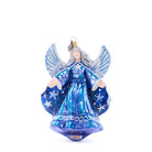 Jay Strongwater Night Angel Glass Ornament
