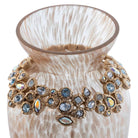 Jay Strongwater Norah Bejeweled Vase - Opal, alternate view