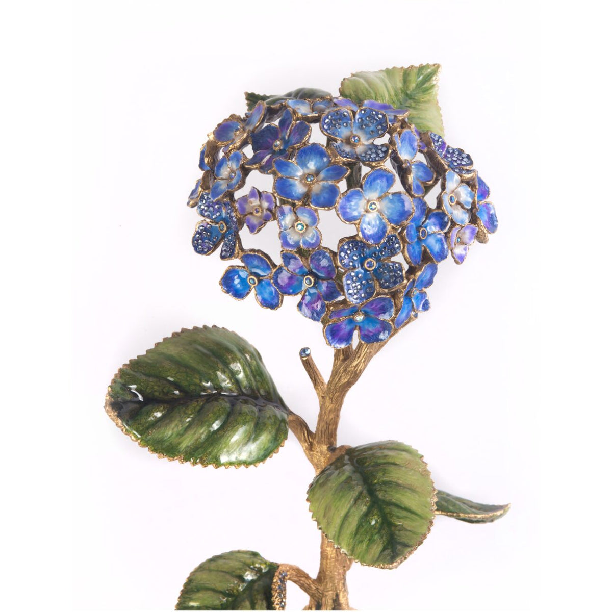 Jay Strongwater Nori Hydrangea Objet Figurine, alternate view