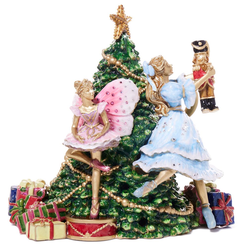 Jay Strongwater Nutcracker Suite Music Box, alternate view