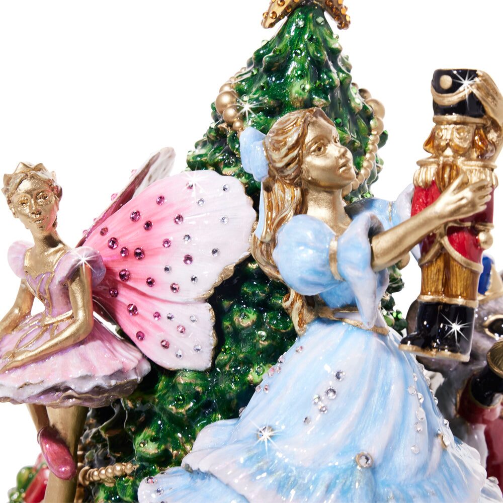 Jay Strongwater Nutcracker Suite Music Box, alternate view