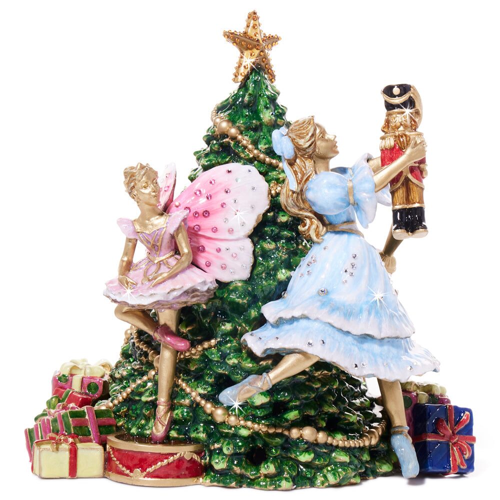 Jay Strongwater Nutcracker Suite Music Box, alternate view