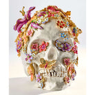 Jay Strongwater Oliver Skull & Flowers Figurine, alternate view