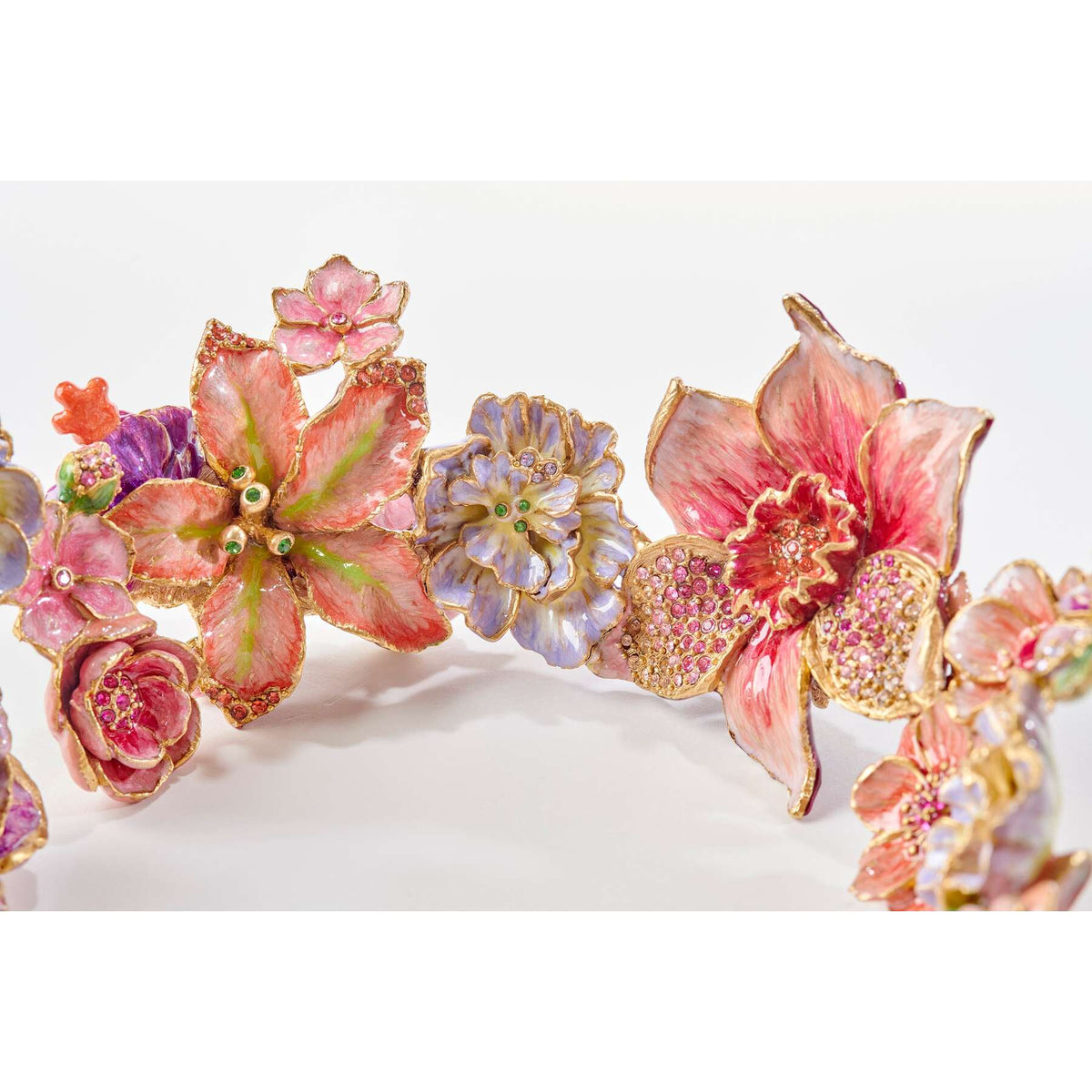 Jay Strongwater Paisley Small Ruffle Flower Bowl, alternate view