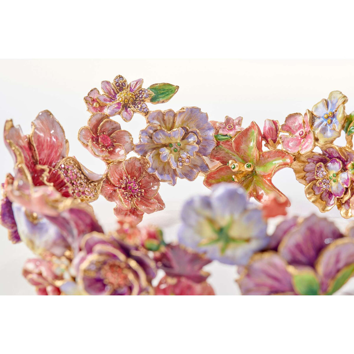 Jay Strongwater Paisley Small Ruffle Flower Bowl, alternate view