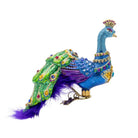 Jay Strongwater Peacock Ornament Clip - Peacock, alternate view