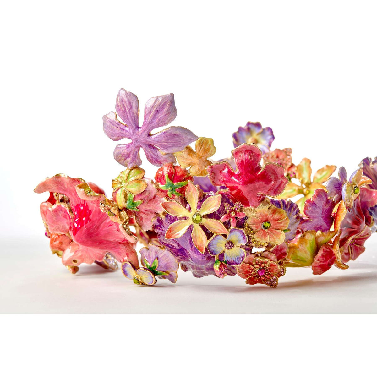 Jay Strongwater Penelope Large Ruffle Flower Bowl, alternate view