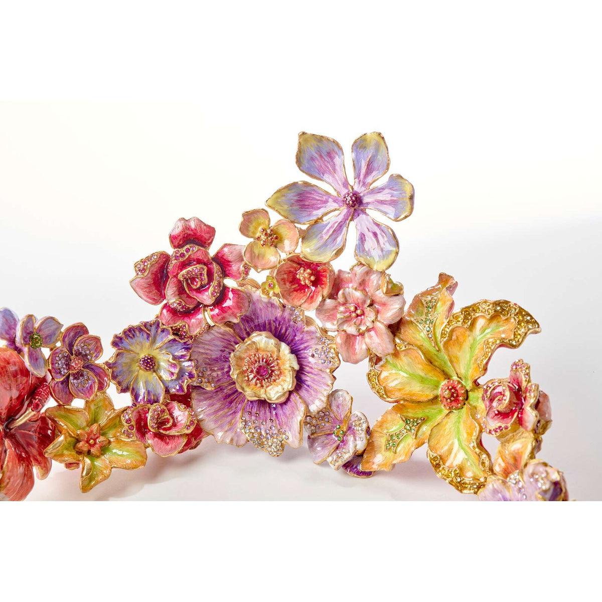 Jay Strongwater Penelope Large Ruffle Flower Bowl, alternate view