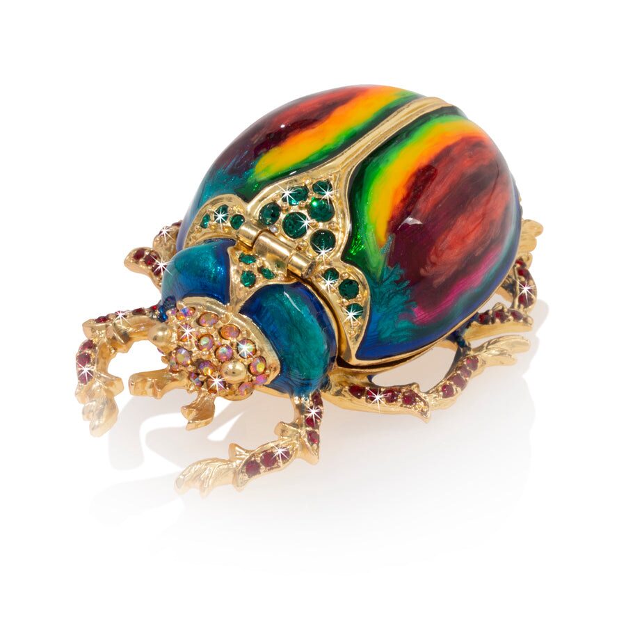 Jay Strongwater Pharaoh Beetle Box, alternate view