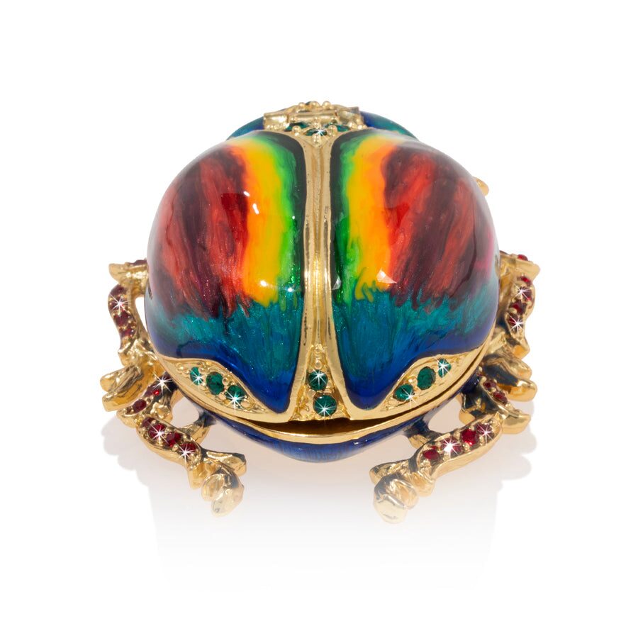 Jay Strongwater Pharaoh Beetle Box, alternate view