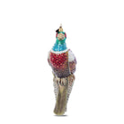 Jay Strongwater Pheasant Glass Ornament, alternate view