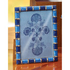 Jay Strongwater Pierce Striped 5" X 7" Frame - Delft Garden, alternate view