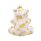 Jay Strongwater Pink Floral Teddy Ornament, alternate view