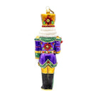 Jay Strongwater Poinsettia Nutcracker Ornament, alternate view
