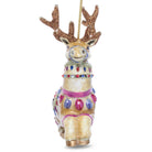 Jay Strongwater Prancer Glass Ornament, alternate view