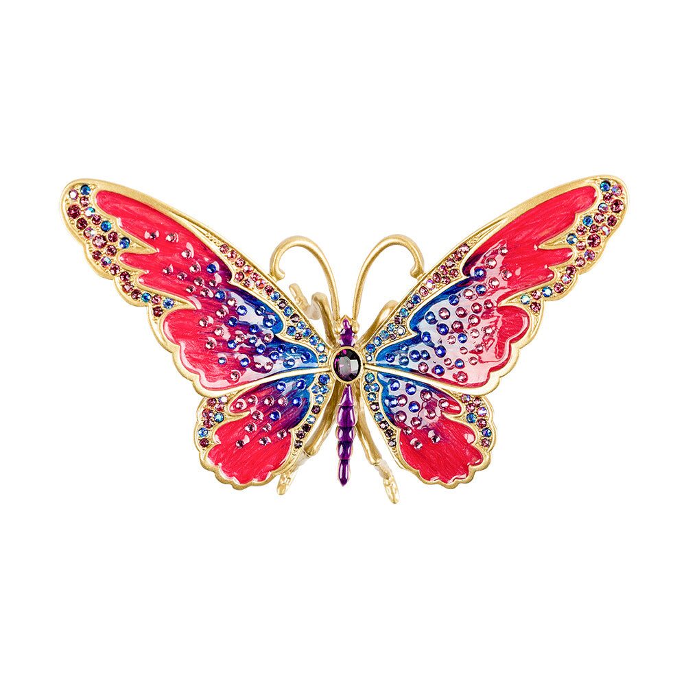 Jay Strongwater Puccini Large Butterfly Objet Figurine, alternate view