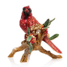 Jay Strongwater Red Cardinal on Branch Figurine, alternate view