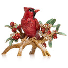 Jay Strongwater Red Cardinal on Branch Figurine, alternate view