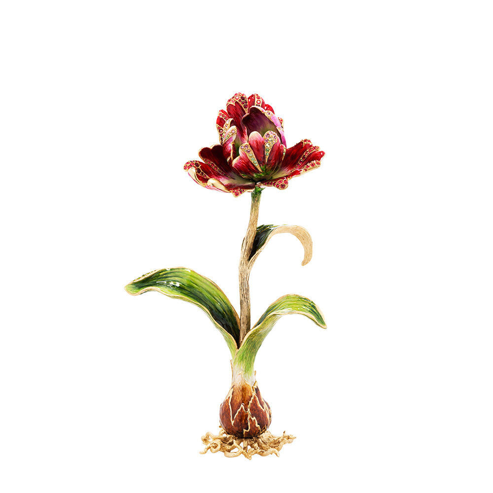 Jay Strongwater Renee Tulip Objet Figurine