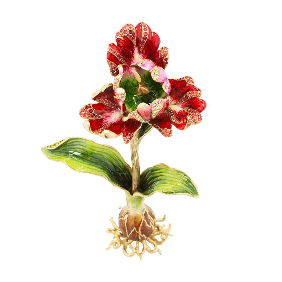 Jay Strongwater Renee Tulip Objet Figurine, alternate view