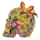 Jay Strongwater Rivera Skull with Butterflies Box, alternate view