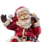 Jay Strongwater Rooftop Santa Music Figure - Jingle Bells Figurine, alternate view
