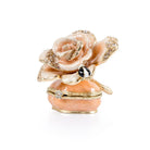 Jay Strongwater Rosalie Rose Box- Boudoir, alternate view