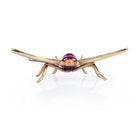 Jay Strongwater Rosey Moth Objet Figurine, alternate view