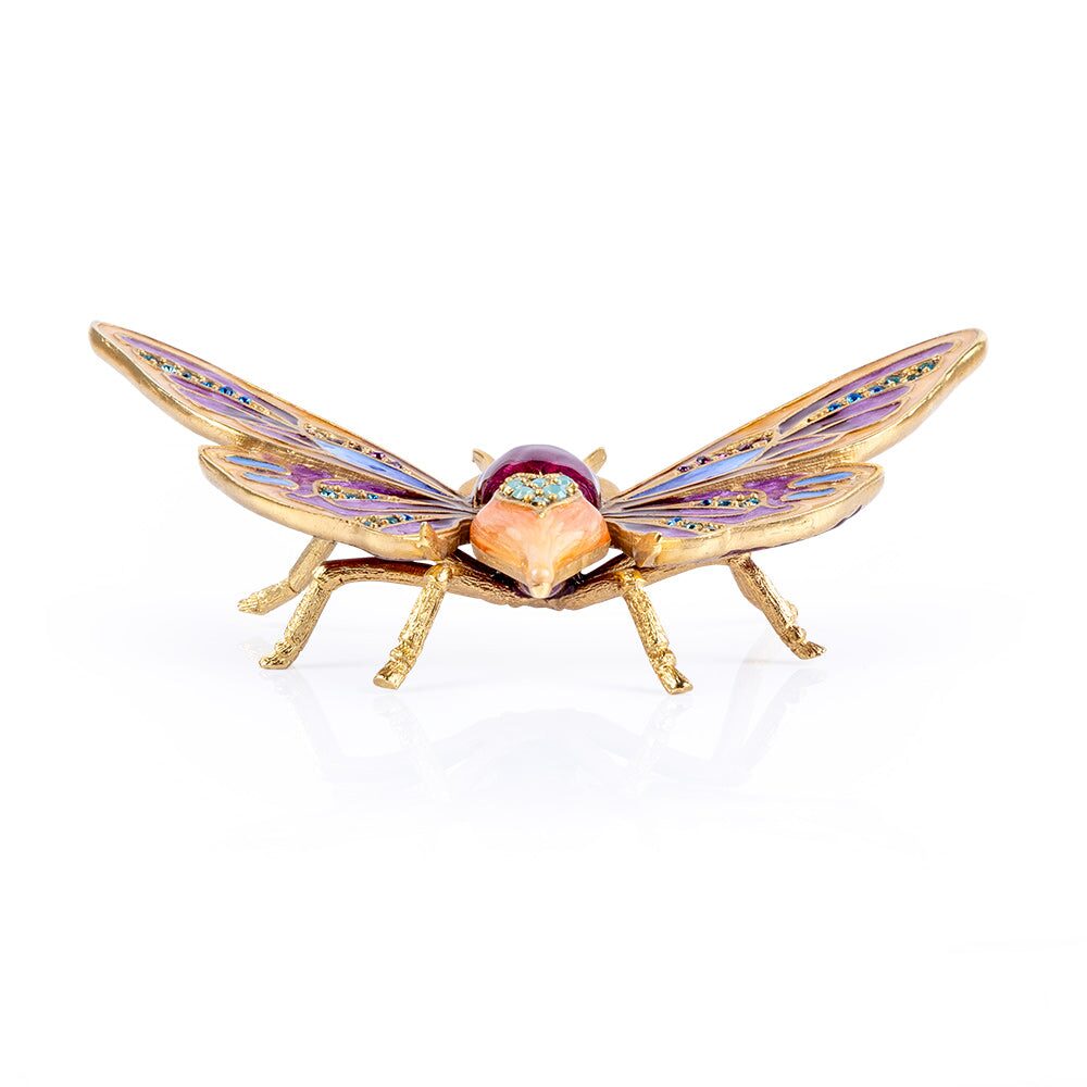 Jay Strongwater Rosey Moth Objet Figurine, alternate view
