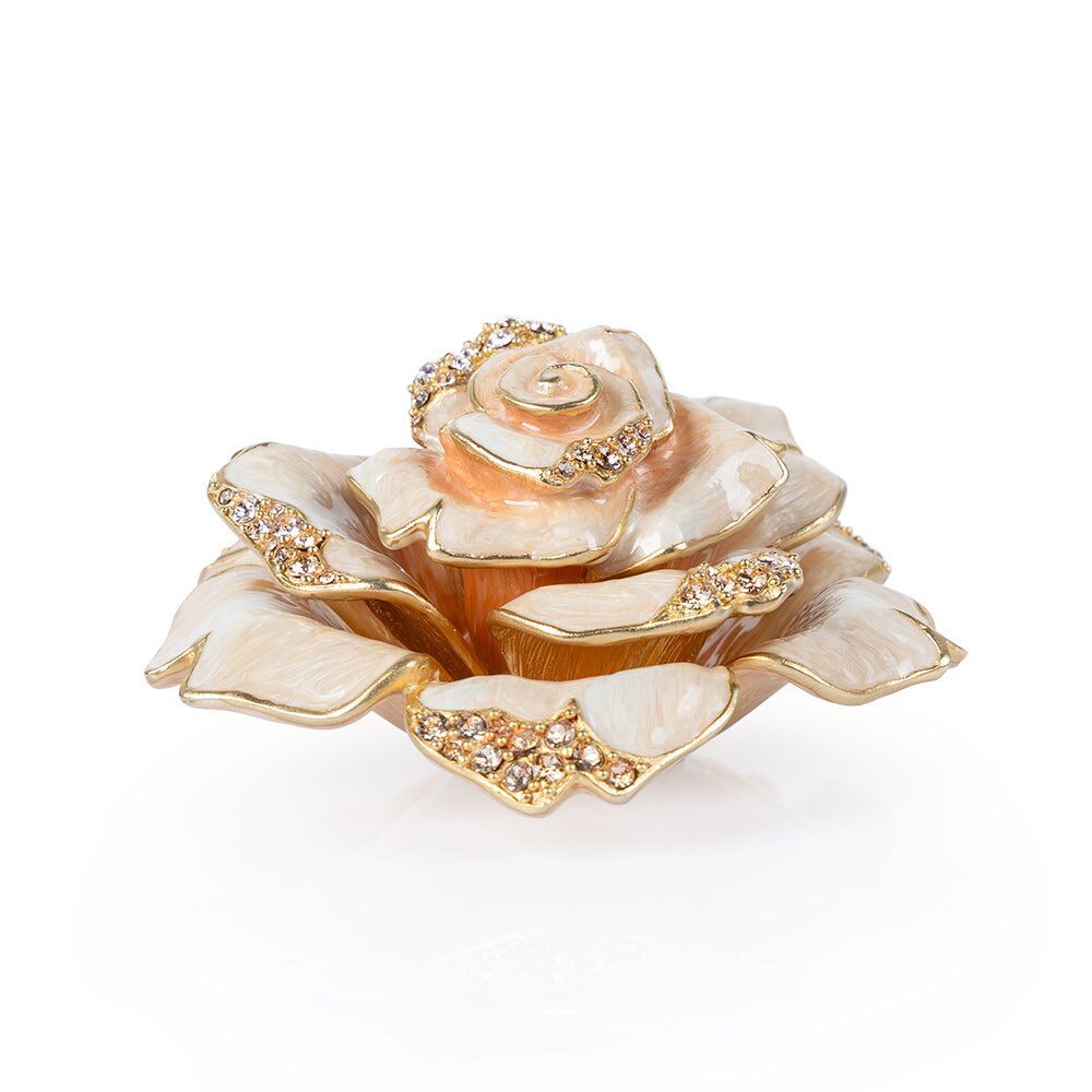 Jay Strongwater Rosie Rose Table Objet Figurine, alternate view
