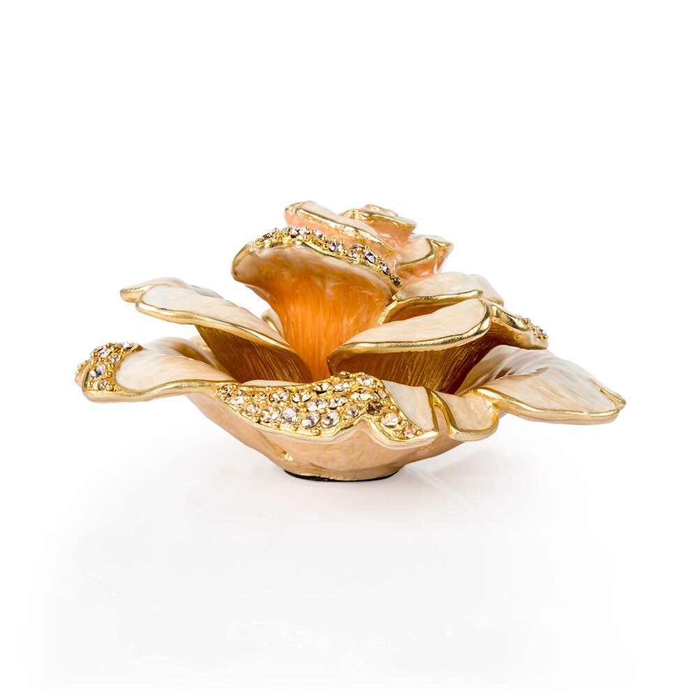 Jay Strongwater Rosie Rose Table Objet Figurine, alternate view