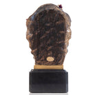 Jay Strongwater Rufus Rhino Bust with Butterflies Objet Figurine, alternate view