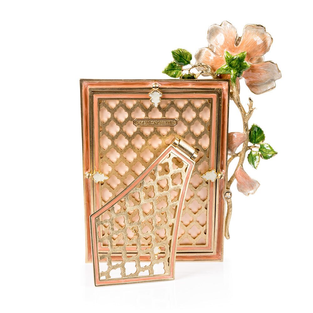 Jay Strongwater Rylee 5" X 7" Rose Frame, alternate view