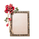 Jay Strongwater Rylee Night Bloom Rose 5" X 7" Frame - Jewel