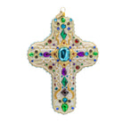 Jay Strongwater Sacred Jewel Cross Ornament