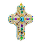 Jay Strongwater Sacred Jewel Cross Ornament, alternate view