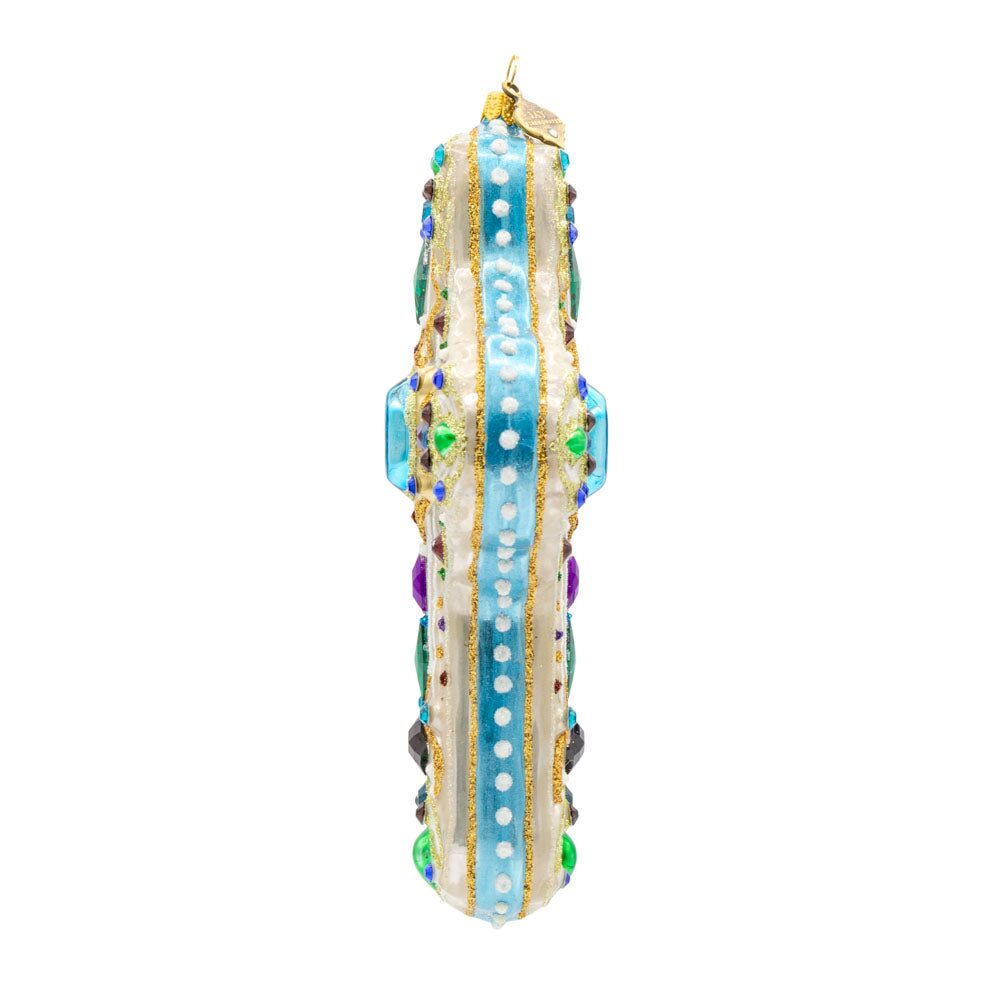 Jay Strongwater Sacred Jewel Cross Ornament, alternate view