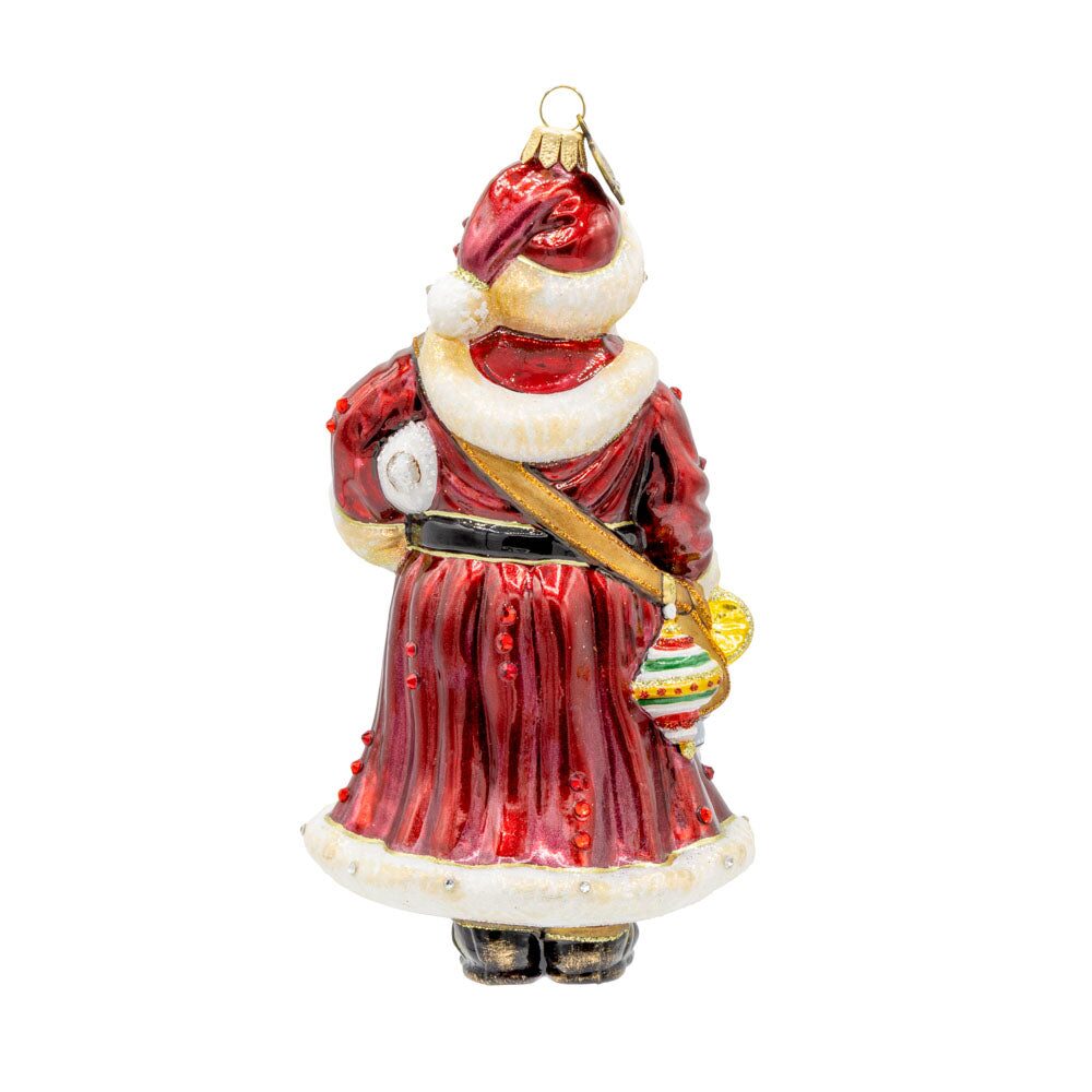 Jay Strongwater Santa's Arm Full of Gifts Ornament, alternate view
