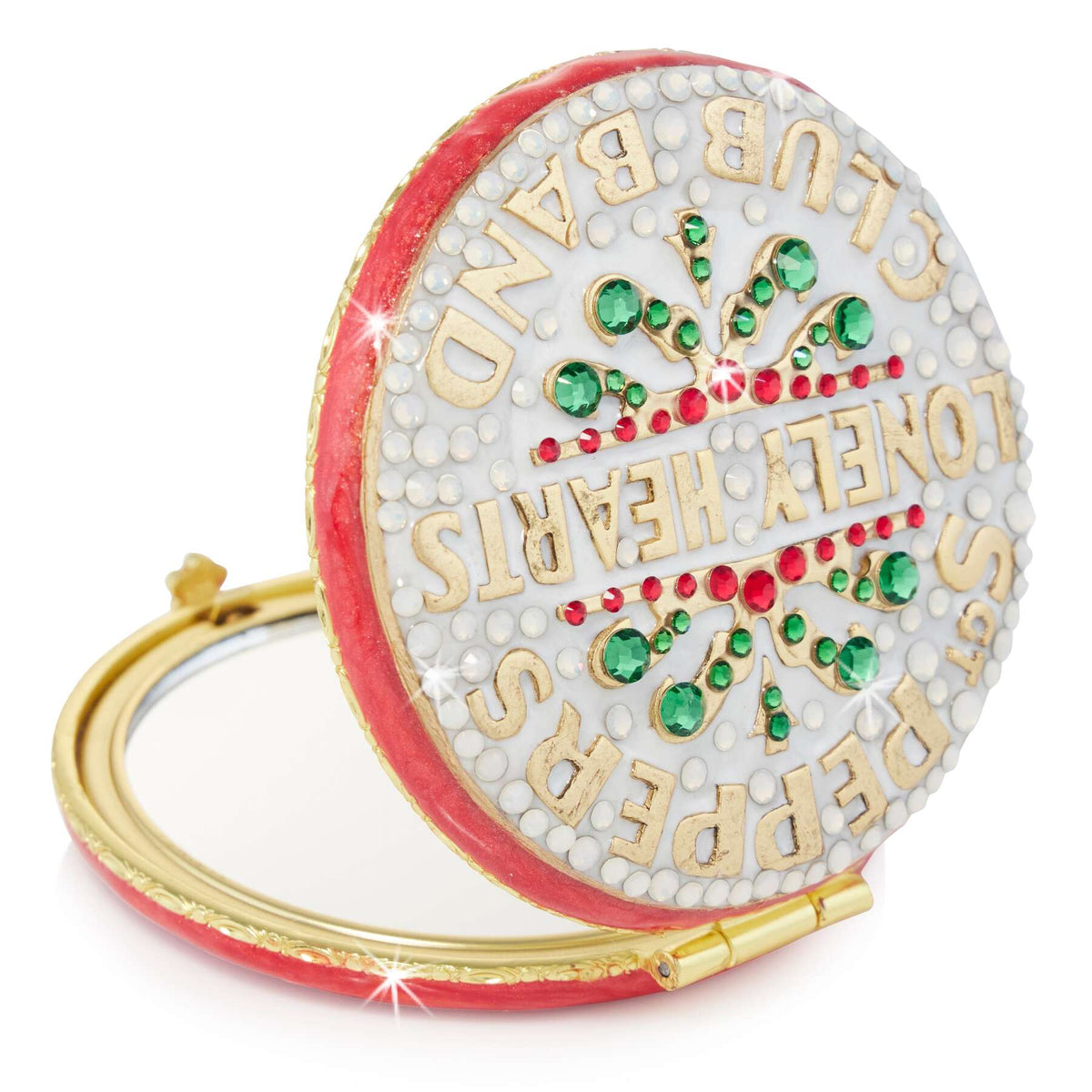 Jay Strongwater Sgt. Pepper’s Compact Handheld Mirror, alternate view