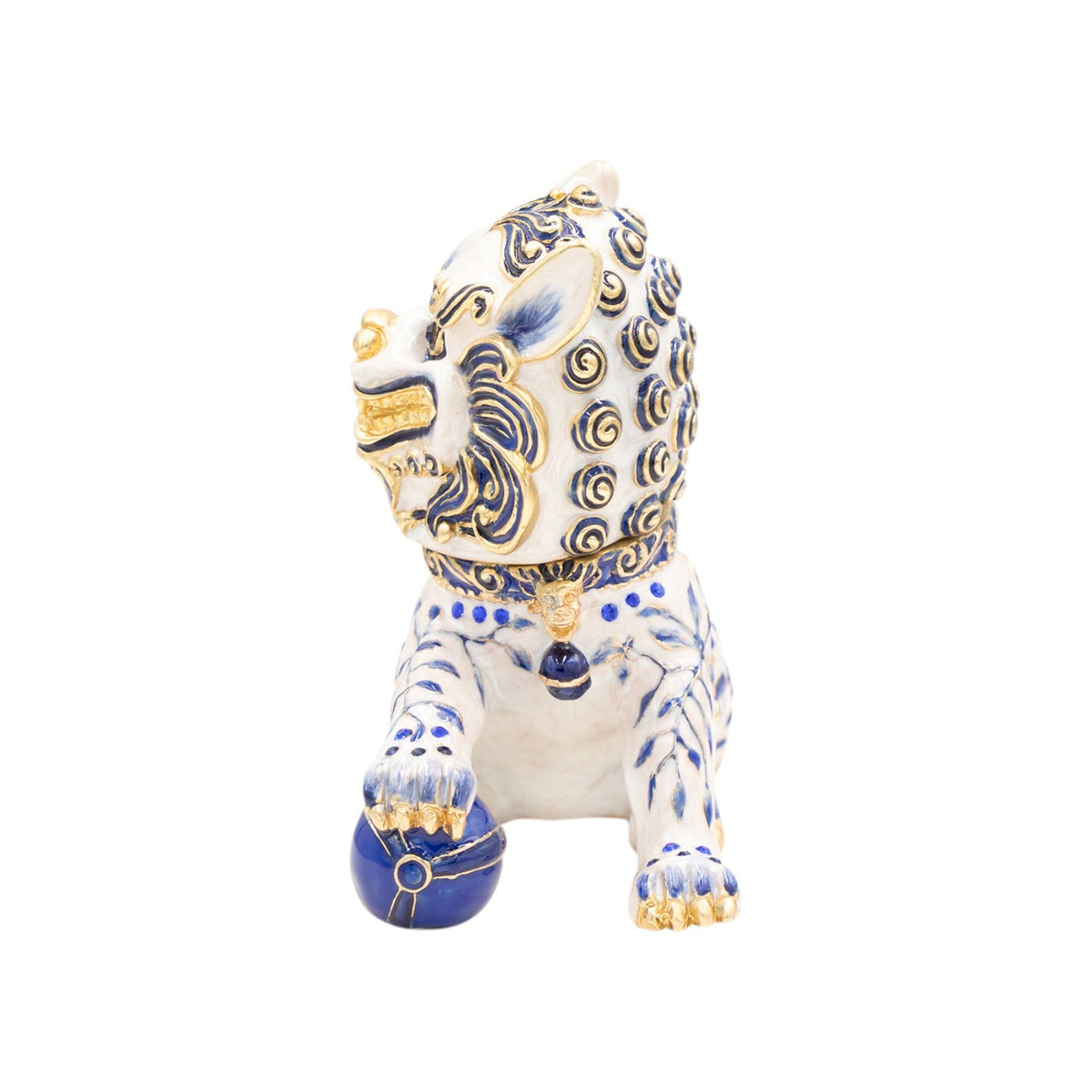 Jay Strongwater Shi Foo Dog Box, alternate view