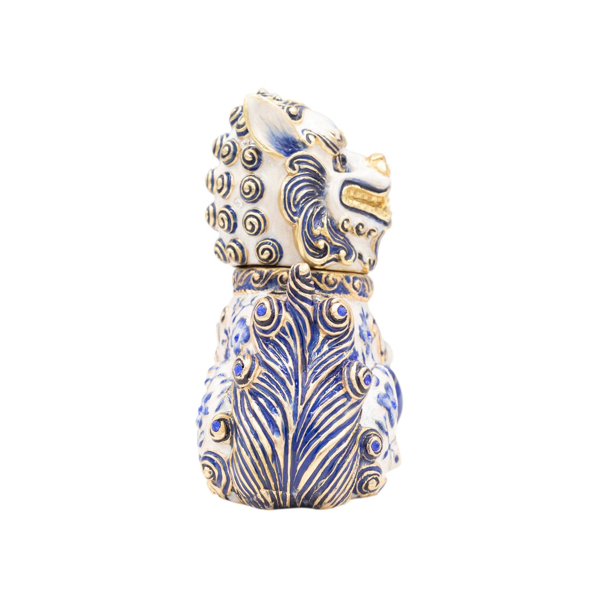 Jay Strongwater Shi Foo Dog Box, alternate view