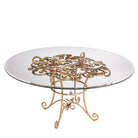 Jay Strongwater Sophia Floral Dining Table