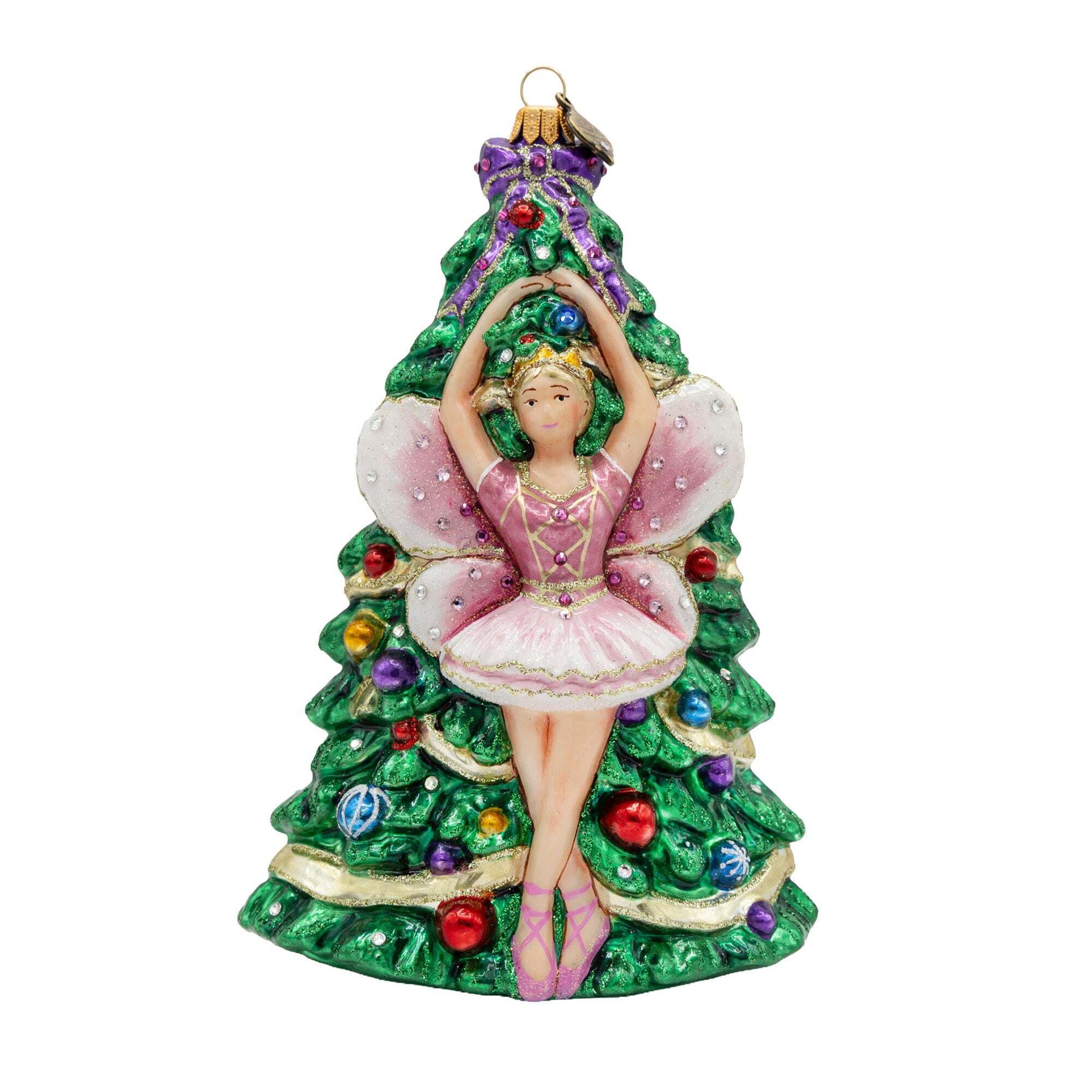 Jay Strongwater Sugar Plum Fairy Ornament