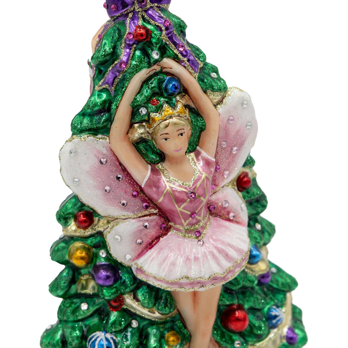 Jay Strongwater Sugar Plum Fairy Ornament, alternate view