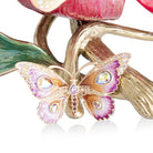 Jay Strongwater Sydney Large Flower Bowl – Flora, alternate view