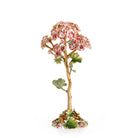 Jay Strongwater Thea Geranium Flower Objet Figurine