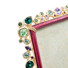 Jay Strongwater Theo Bejeweled 8" X 10" Frame - Bouquet, alternate view