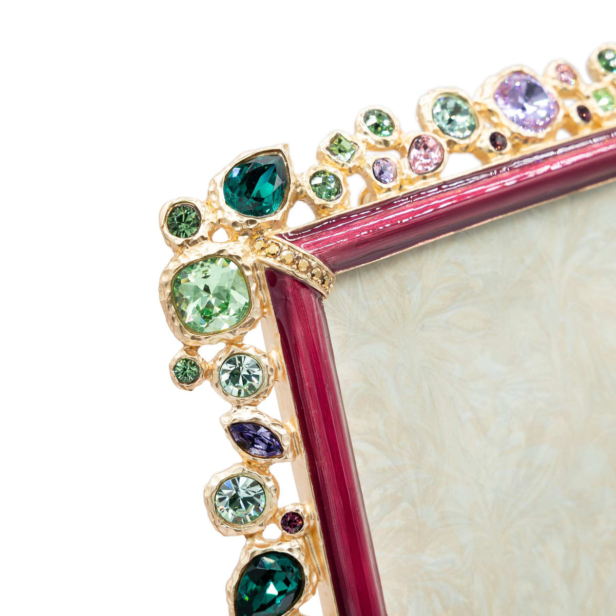 Jay Strongwater Theo Bejeweled 8" X 10" Frame - Bouquet, alternate view