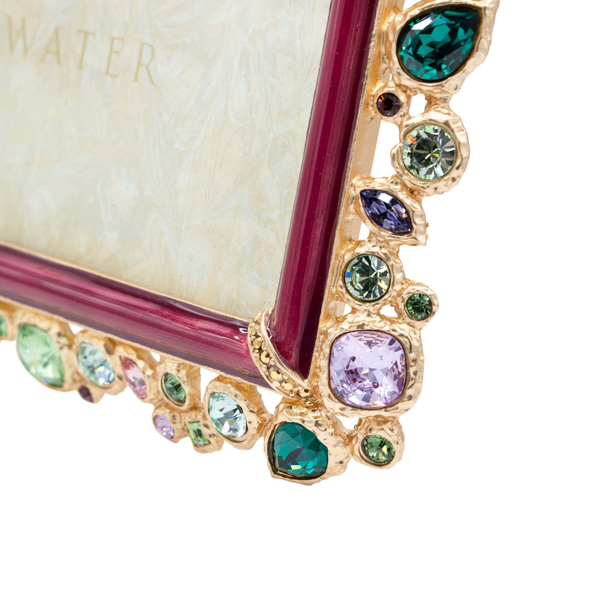 Jay Strongwater Theo Bejeweled 8" X 10" Frame - Bouquet, alternate view
